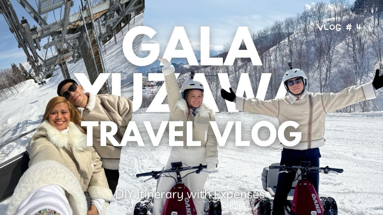 Gala Yuzawa Snow Resort 🇯🇵 — DIY Day Tour Itinerary w/ Expenses | Cristine Buenas