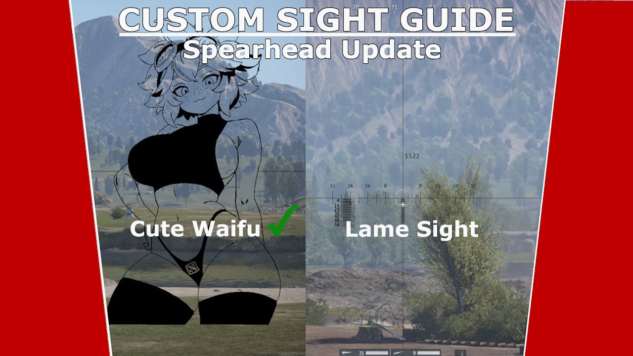 How to install ANY Custom Sight in War Thunder