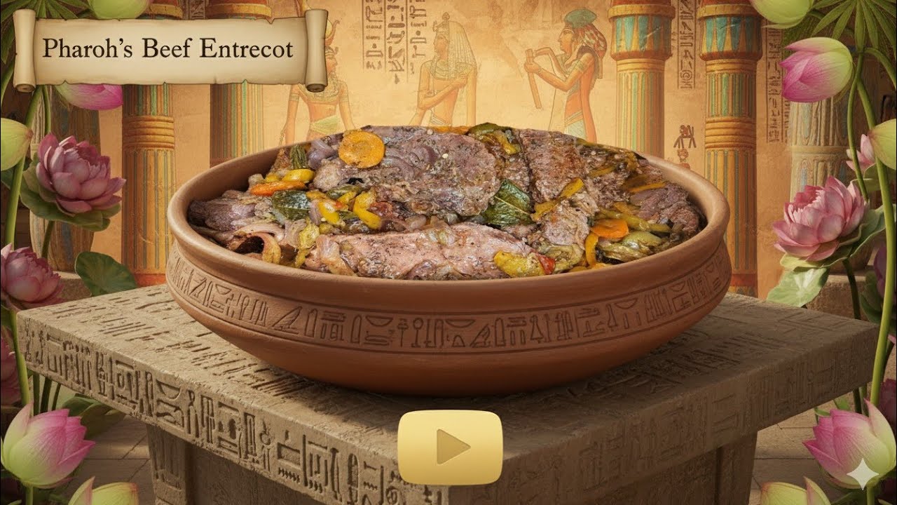 Egyptian Beef Entrecote (waraet lahma ) ورقة اللحمة المصرية