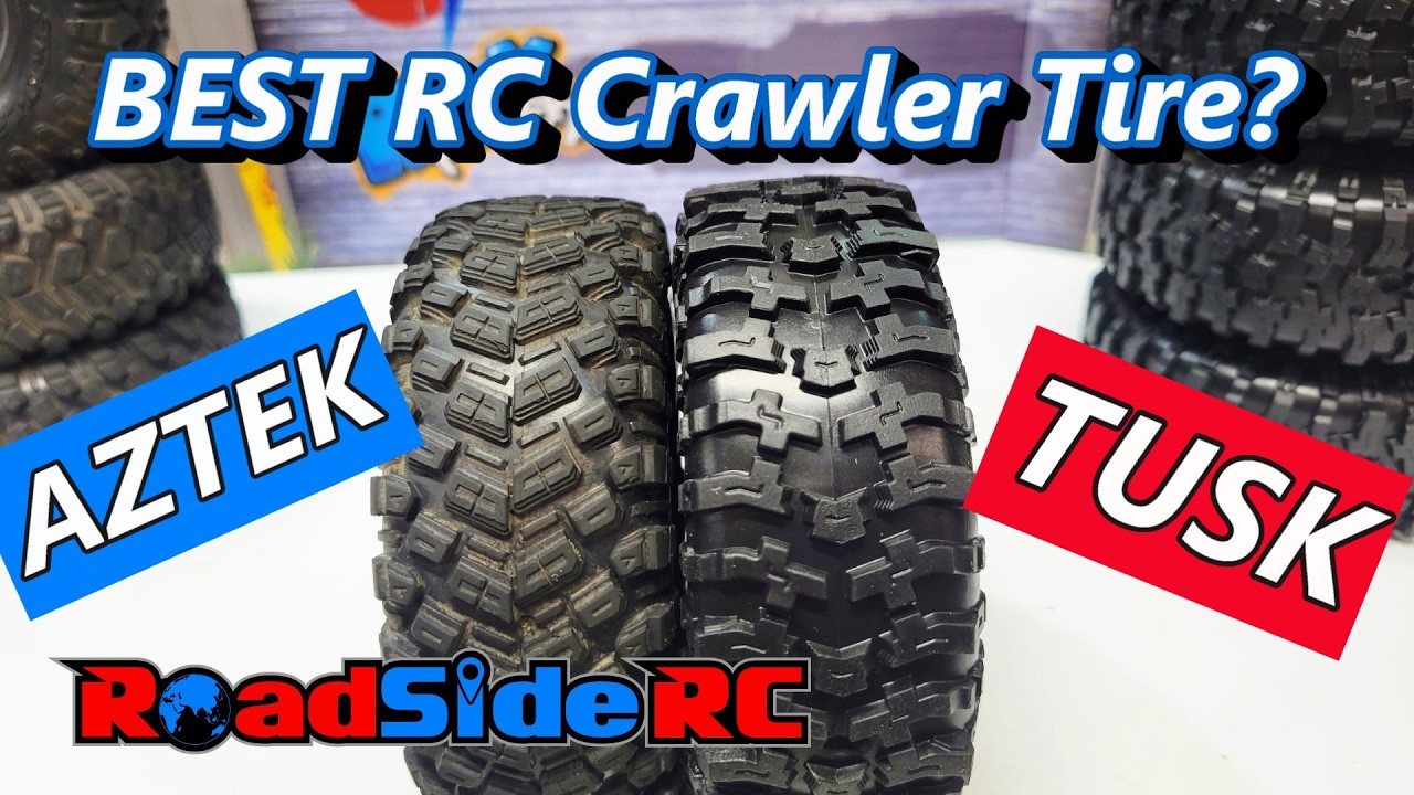 Битва шин! Тест шин JConcepts Tusks против Proline Aztek RC Crawler