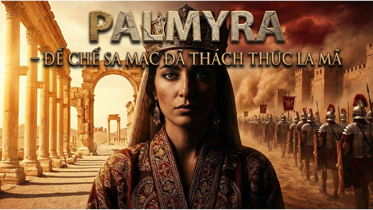 PALMYRA – ĐẾ CHẾ SA MẠC ĐÃ THÁCH THỨC LA MÃ | LỊCH SỬ SAU BỨC MÀN