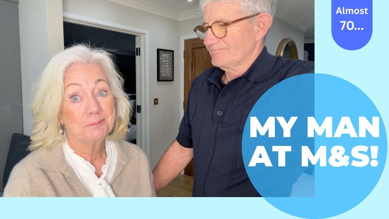 ⭐️⭐️It's a ONE MAN SHOW TODAY!  Man at Marks and Spencer's - Plus an early birthday gift! 🎉⭐️