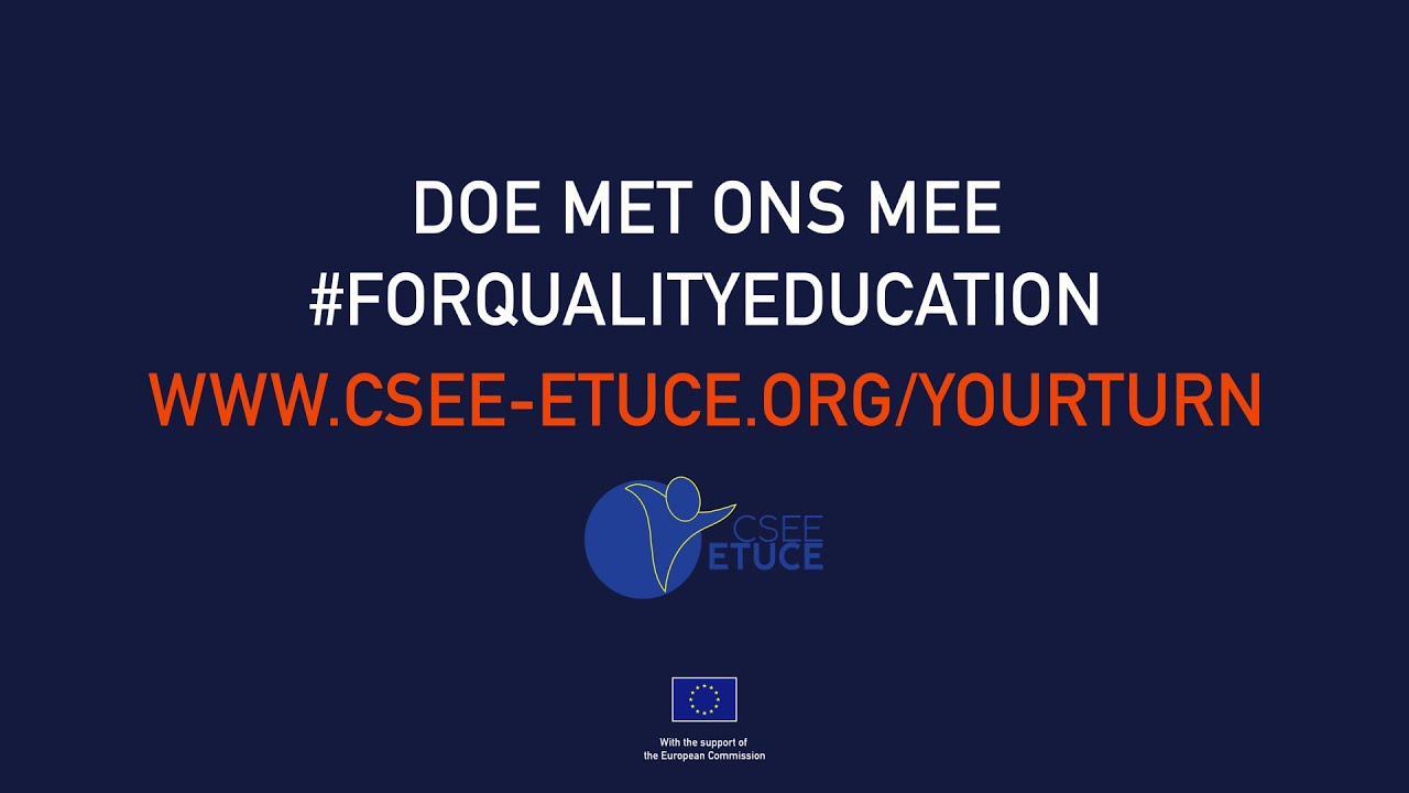 Samen sterker in de vakbond - #ForQualityEducation (NL)