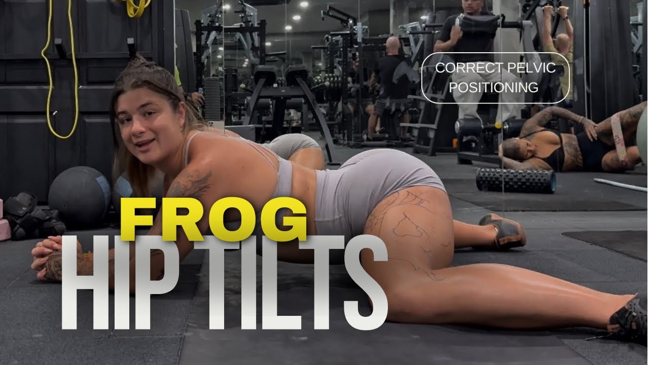 Frog Hip Tilts - Warmup Exercise