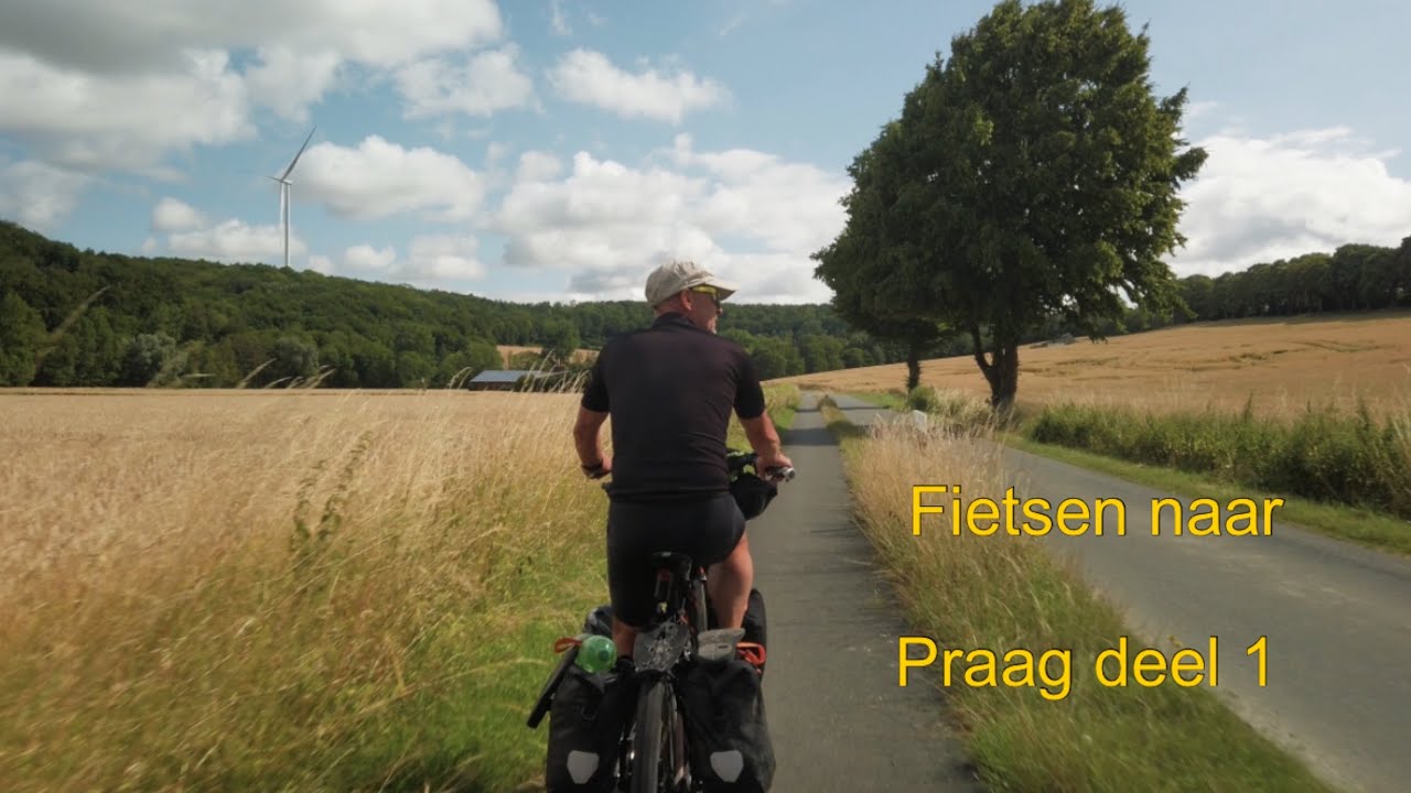 Fietsen naar Praag deel 1