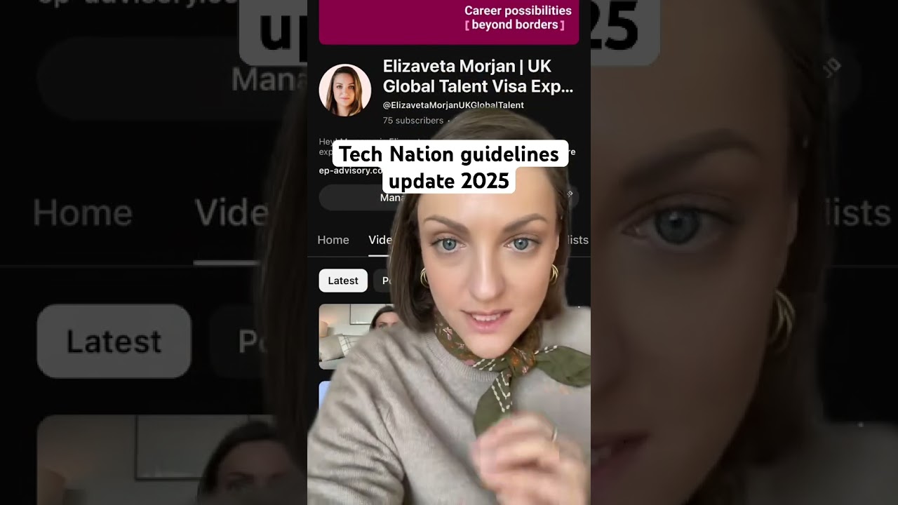 Tech Nation Global Talent visa updates (2025) 👀