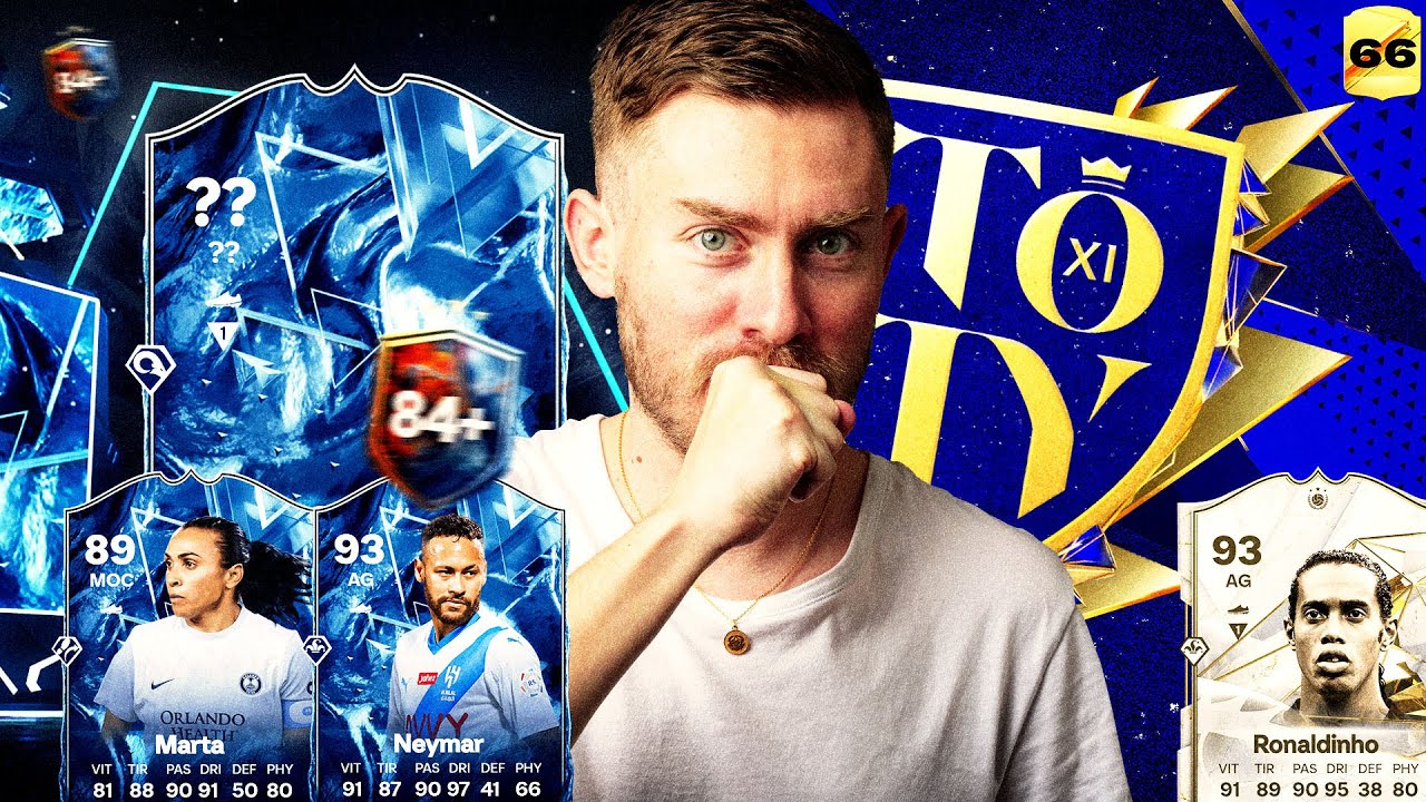 LES DEBUTS DU MAGICIEN 🧐 J'ouvre TOUT mes PACKS (87X2 / 84X5) et on VOTE pour la TOTY - AX0€ 66