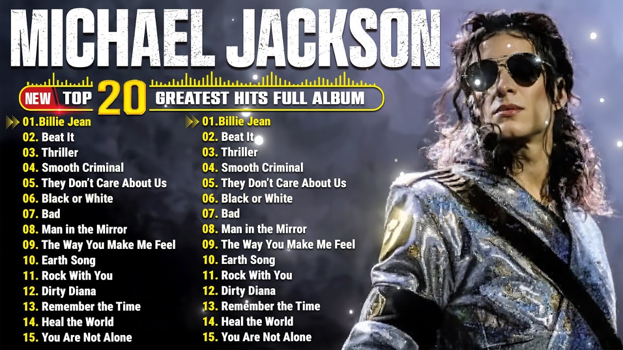 Michael Jackson Best Songs Of All Time - Michael Jackson Greatest Hits -Michael Jackson Top 20 Songs