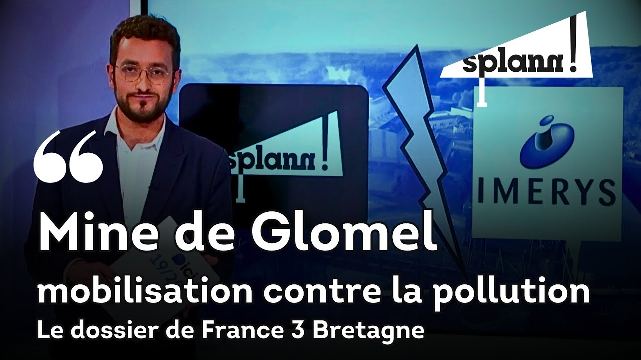Mobilisation &agrave; Glomel contre les rejets polluants de la mine d'Imerys / France 3 Bretagne