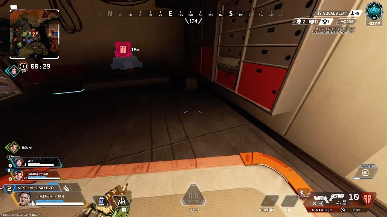 Apex Legends 1v3 ranked