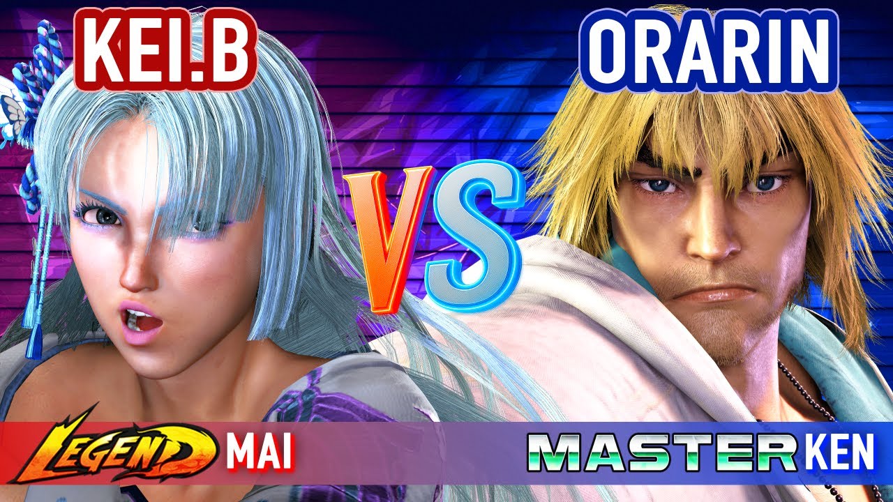 SF6 ▰ KEI.B (Mai) vs ORARIN (Ken) ▰ High Level Gameplay