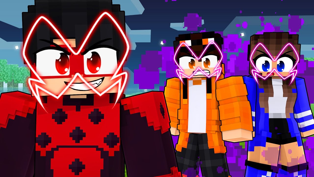 P3DRU virou O MISTER BUG AKUMATIZADO no Minecraft