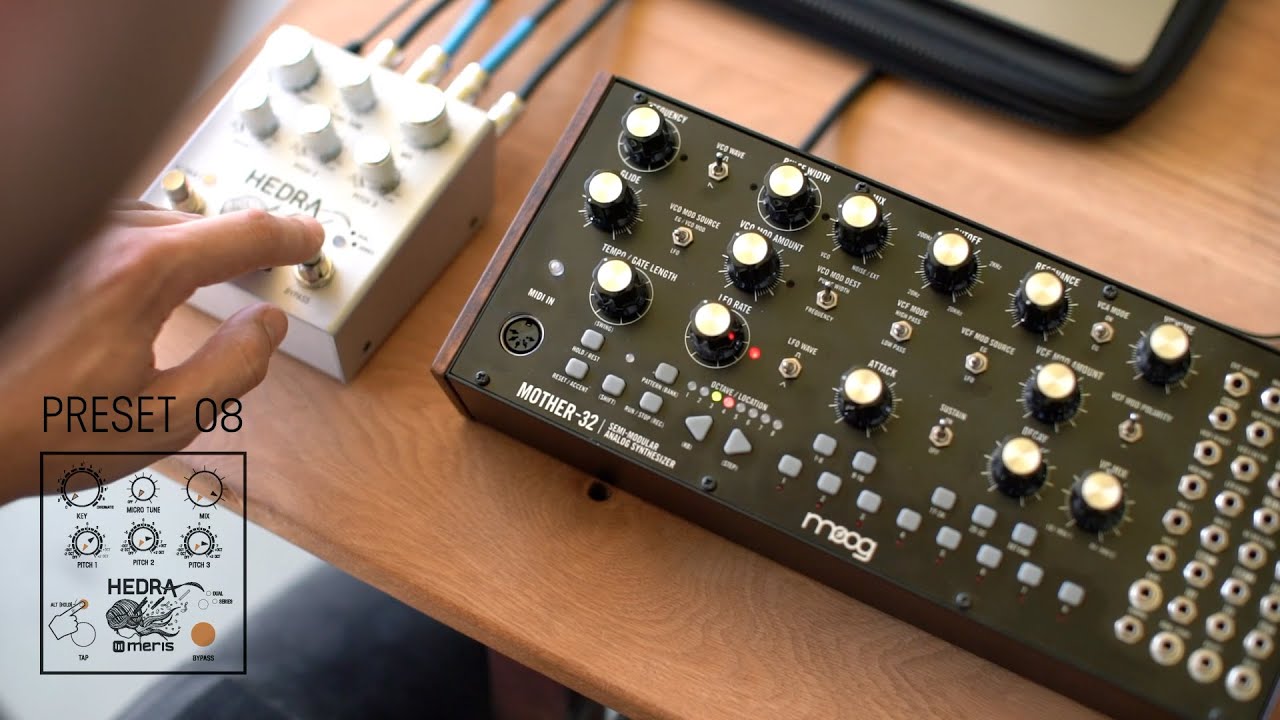 Meris HEDRA Factory Preset Sounds (Stereo)