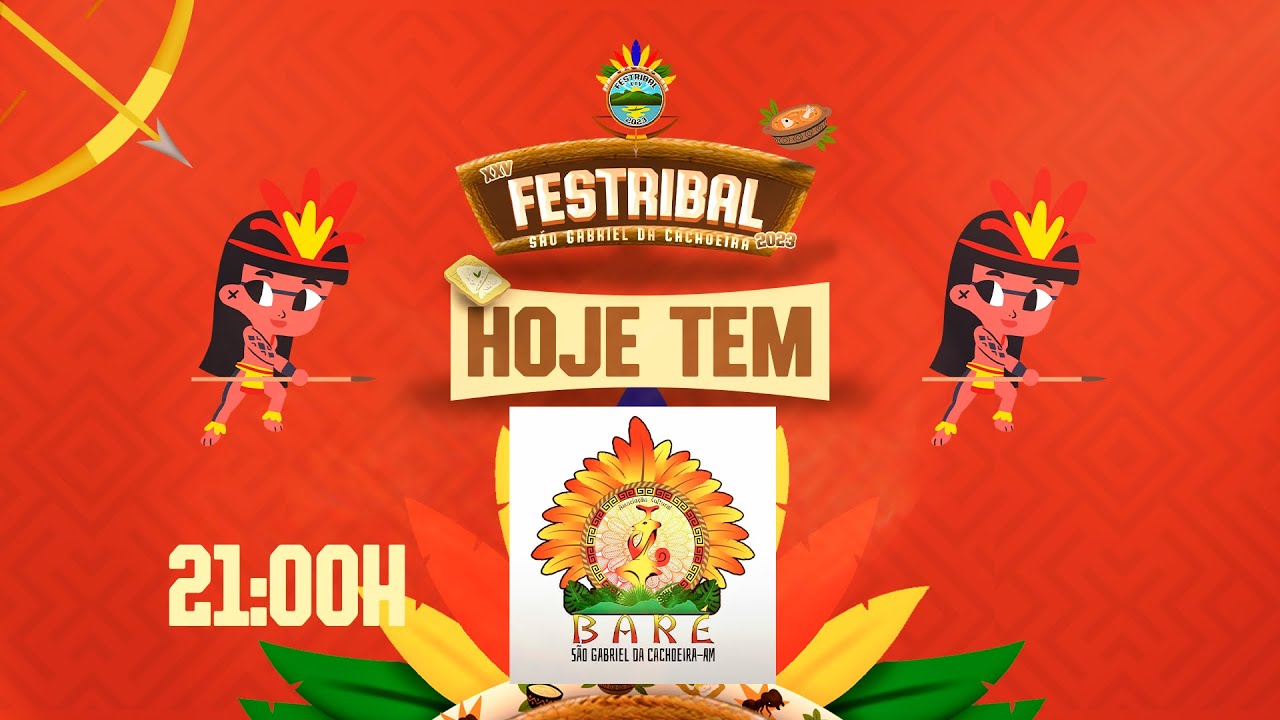 Tribo Baré - Festribal de São Gabriel da Cachoeira/AM - Festival Indígena - parte 2