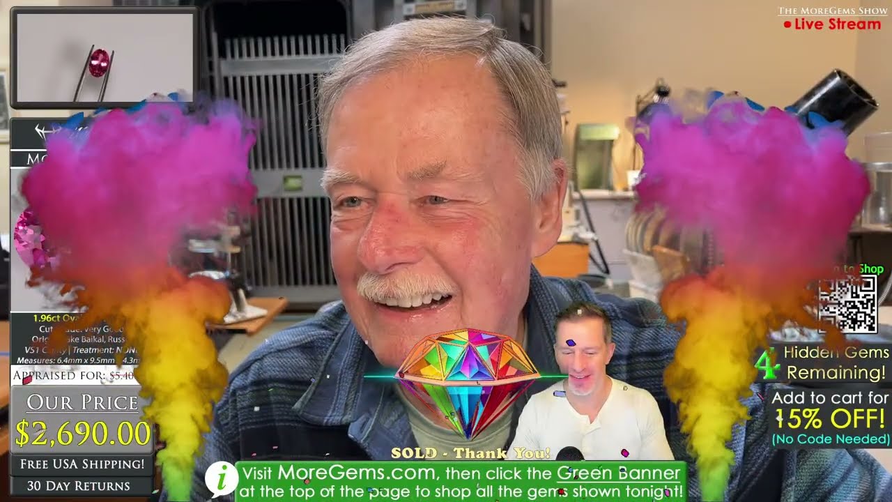 Live Episode 65 | November Radiance | The MoreGems Gem Show | November 5, 2025