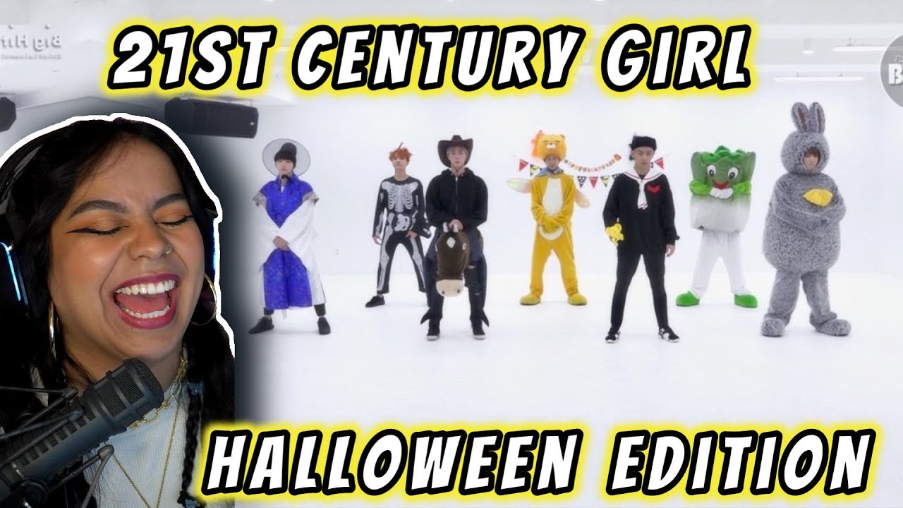 BTS '21st Century Girl' | HALLOWEEN VERSION REACTION