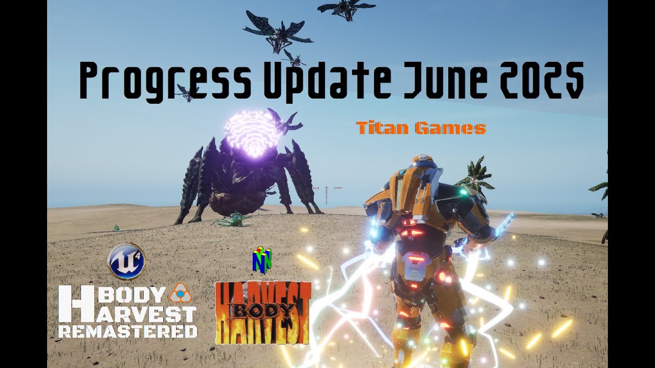 Body Harvest Remake - Progress Update June 2025 | Titan Games