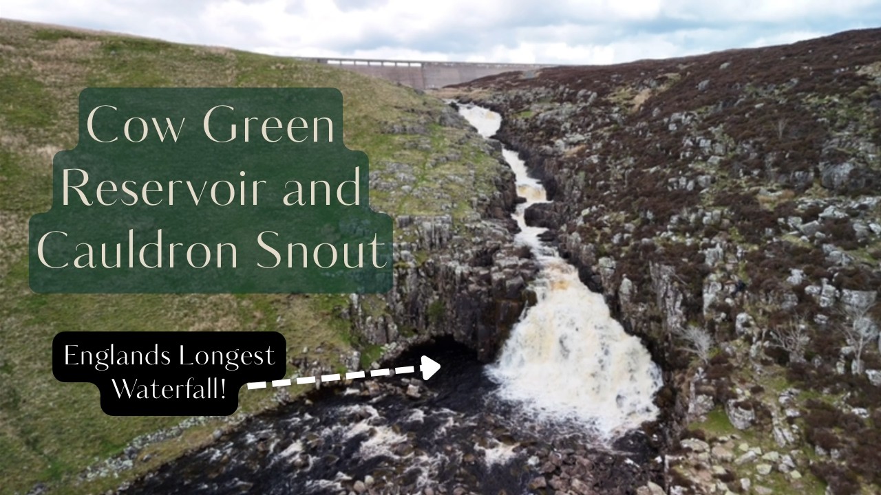 Epic Aerial Views of England&rsquo;s Longest Waterfall | Cow Green Family Hike