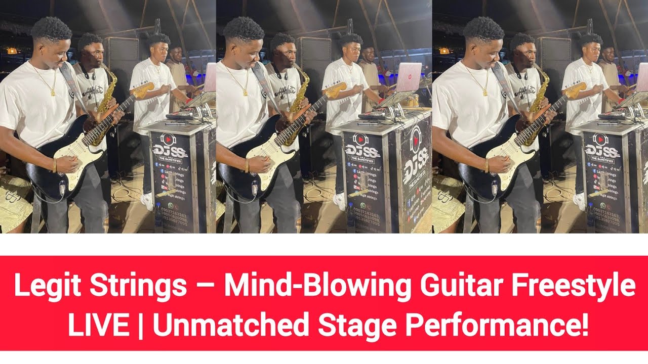 Legit Strings – Mind-Blowing Guitar Freestyle LIVE | Unmatched Stage Performance!