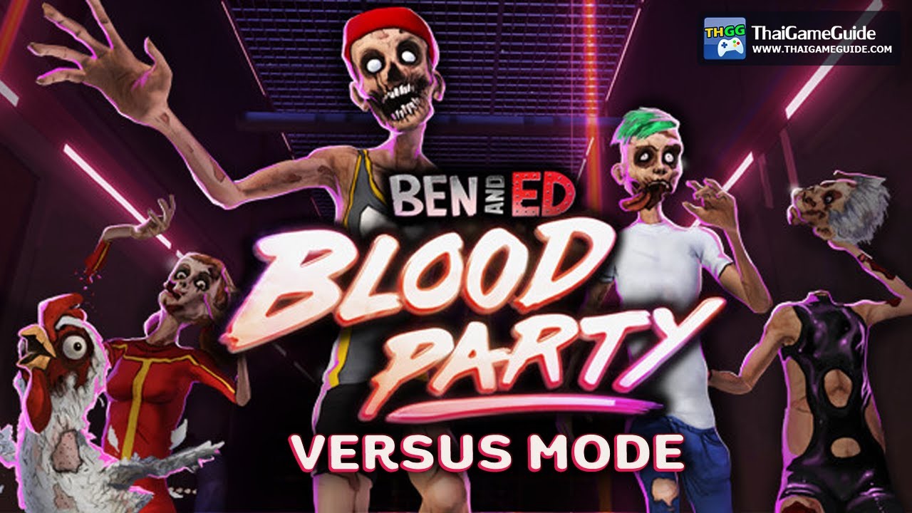 Ben and Ed - Blood Party — 3D Platformer (4-Player Split Screen Versus) | First 6 Maps Full Gameplay