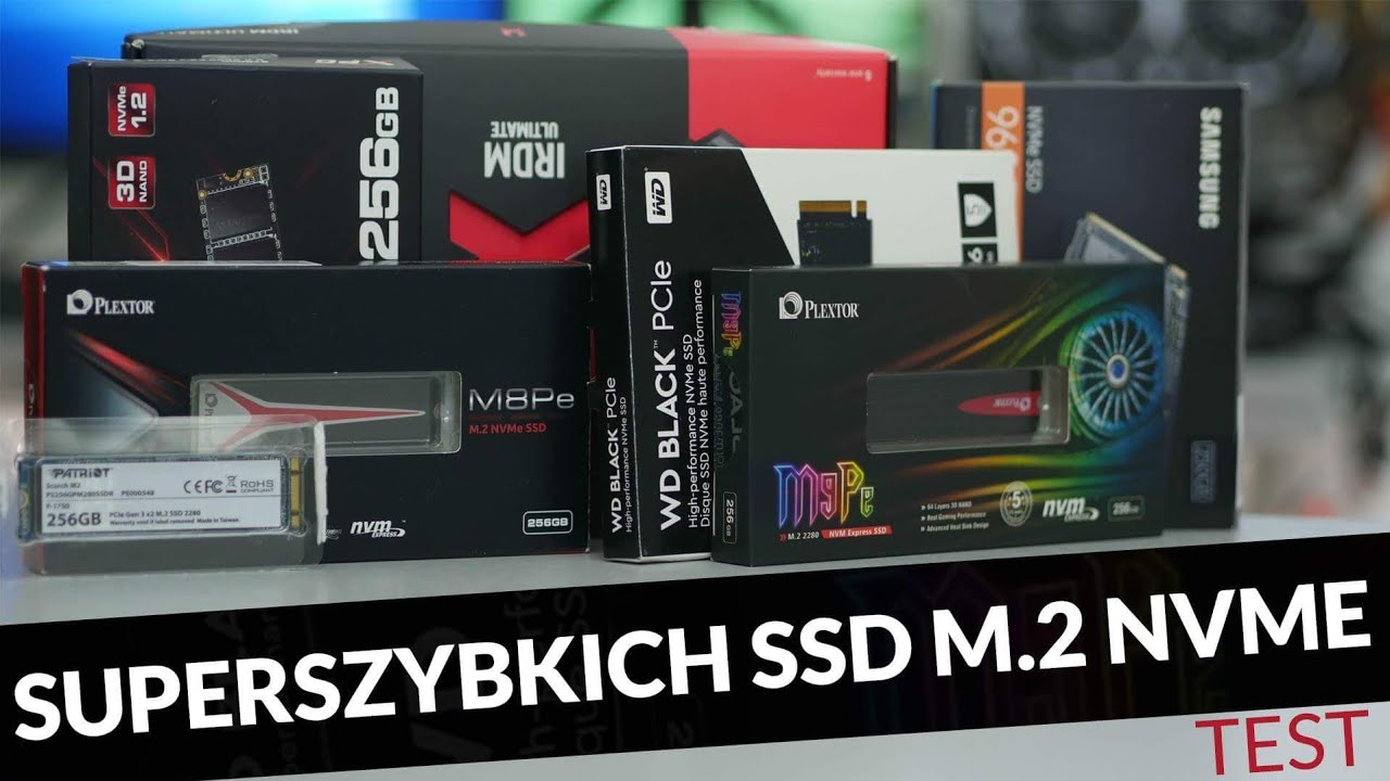 Wielki TEST super szybkich dysków SSD 👈