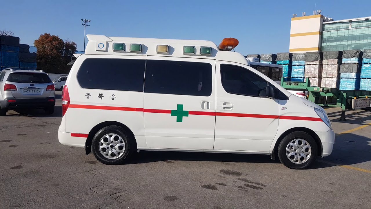 010380 AMBULANCE HYUNDAI STAREX 2008 YEAR
