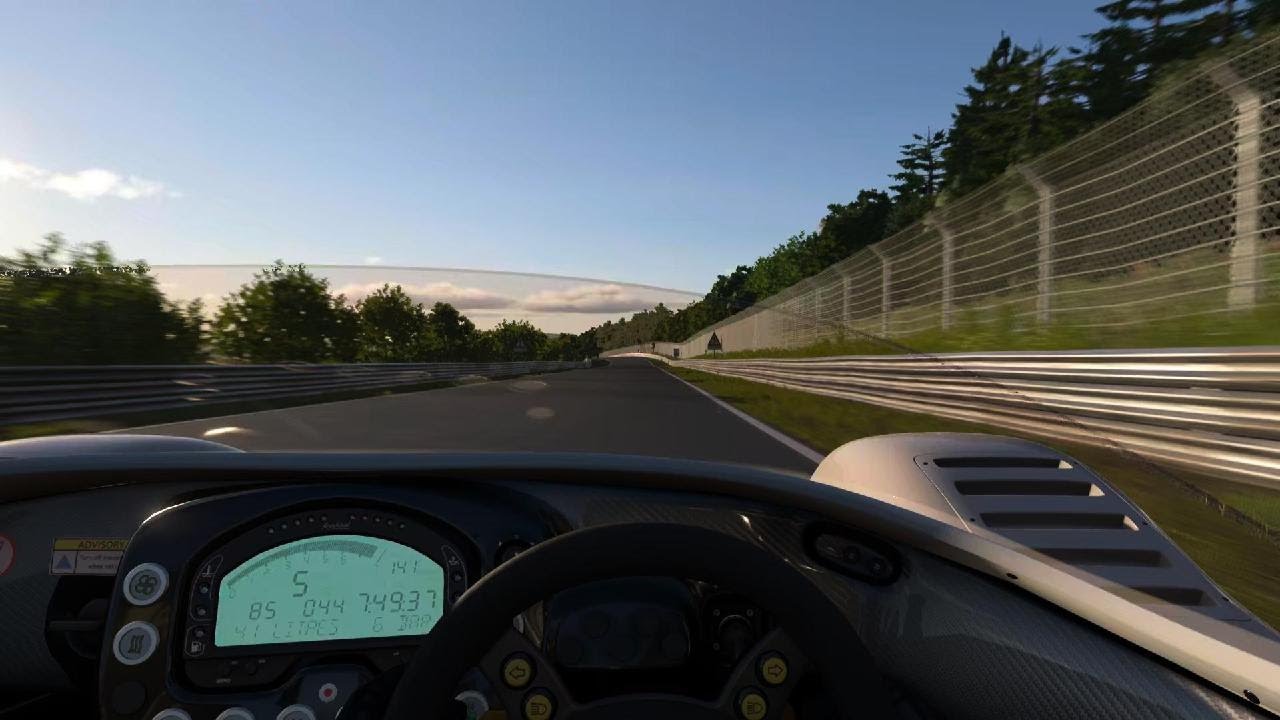 Radical SR3 SL '13 Nürburgring lap around the mountain
