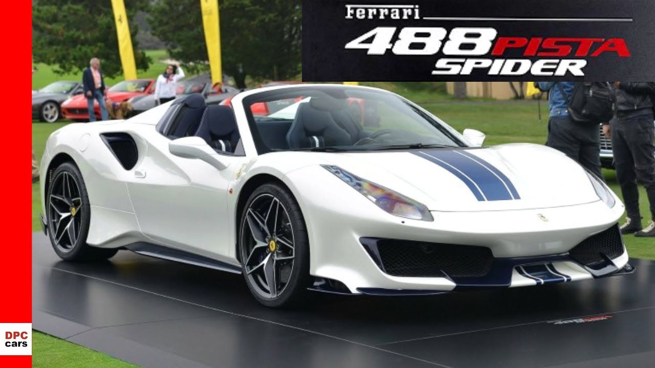 2019 Ferrari 488 Pista Spider