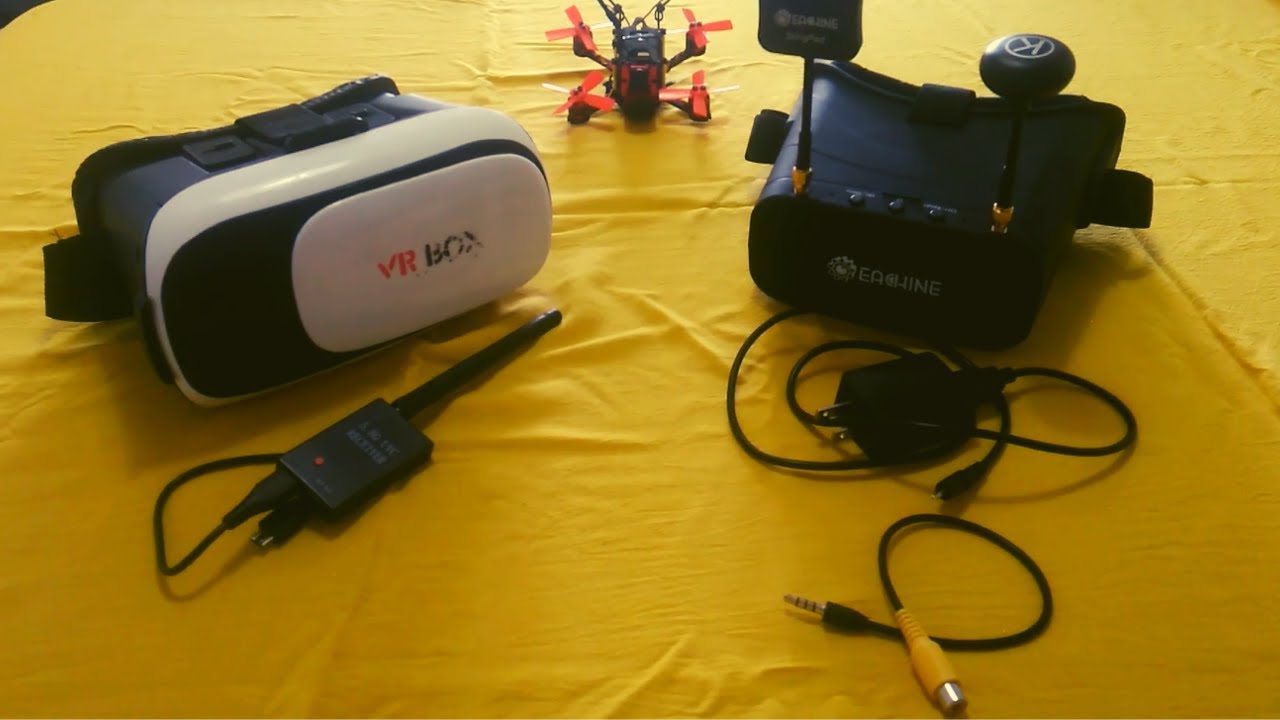 EV800DM x Receiver Module FPV OTG - COMPARAÇÃO