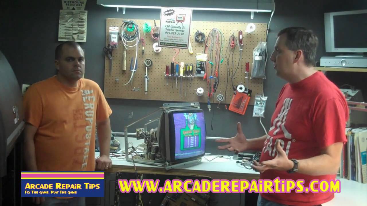 Arcade Repair Tips - More Troubleshooting Monitors With Michael (Part One)