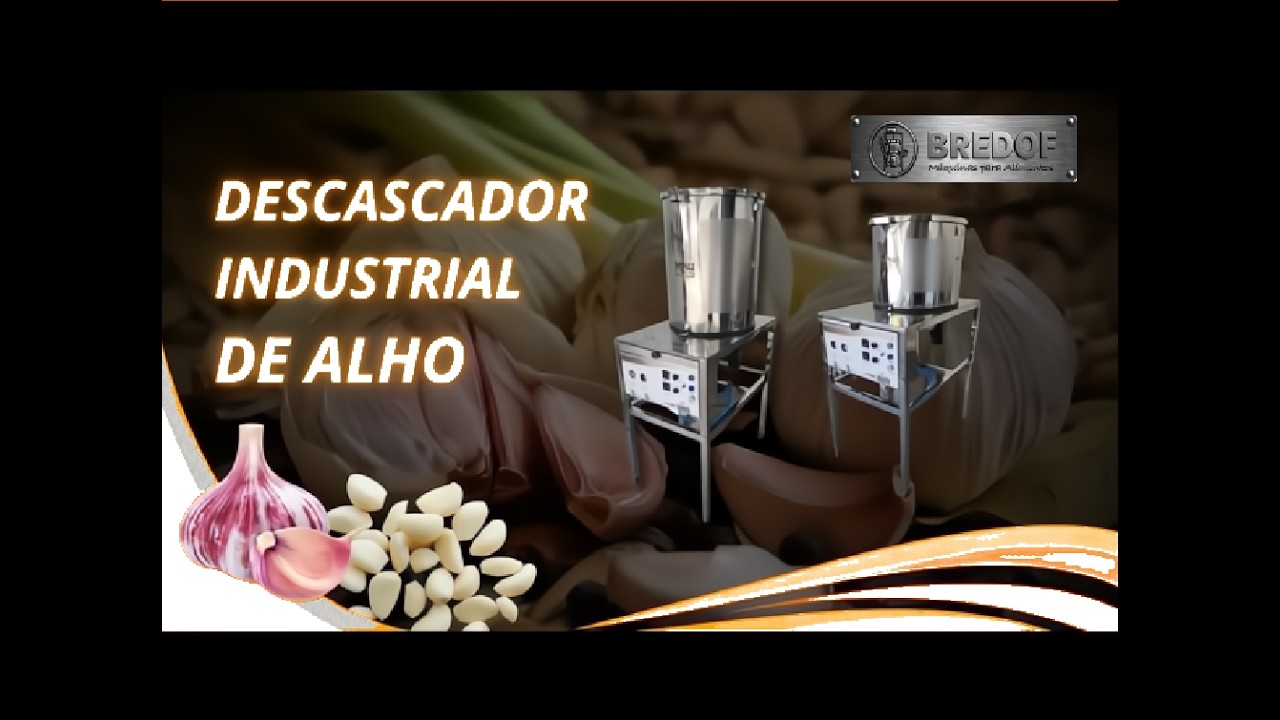 Descascador industrial de Alho