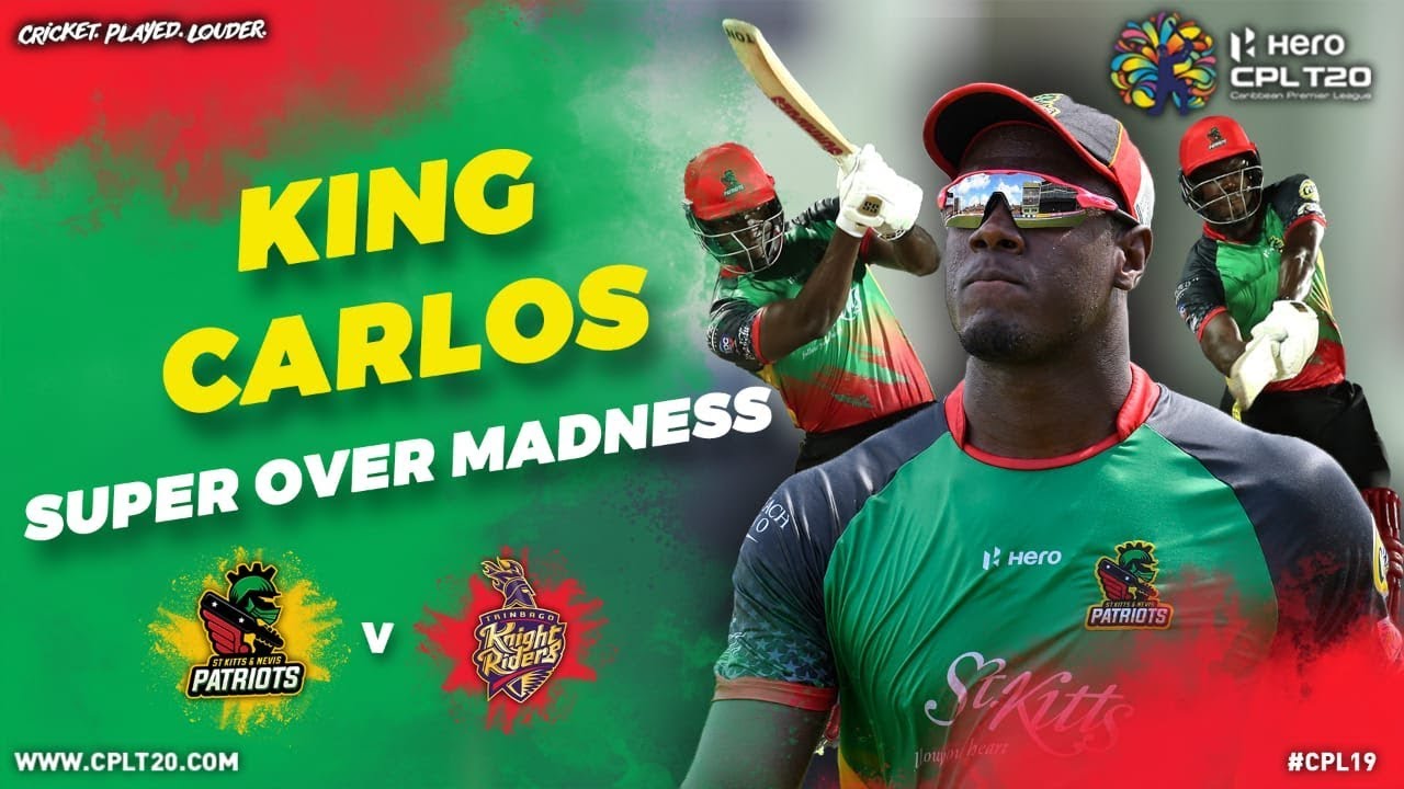 Super Over Madness!!! #CPL19 #CPLMagicMoments #CricketPlayedLouder