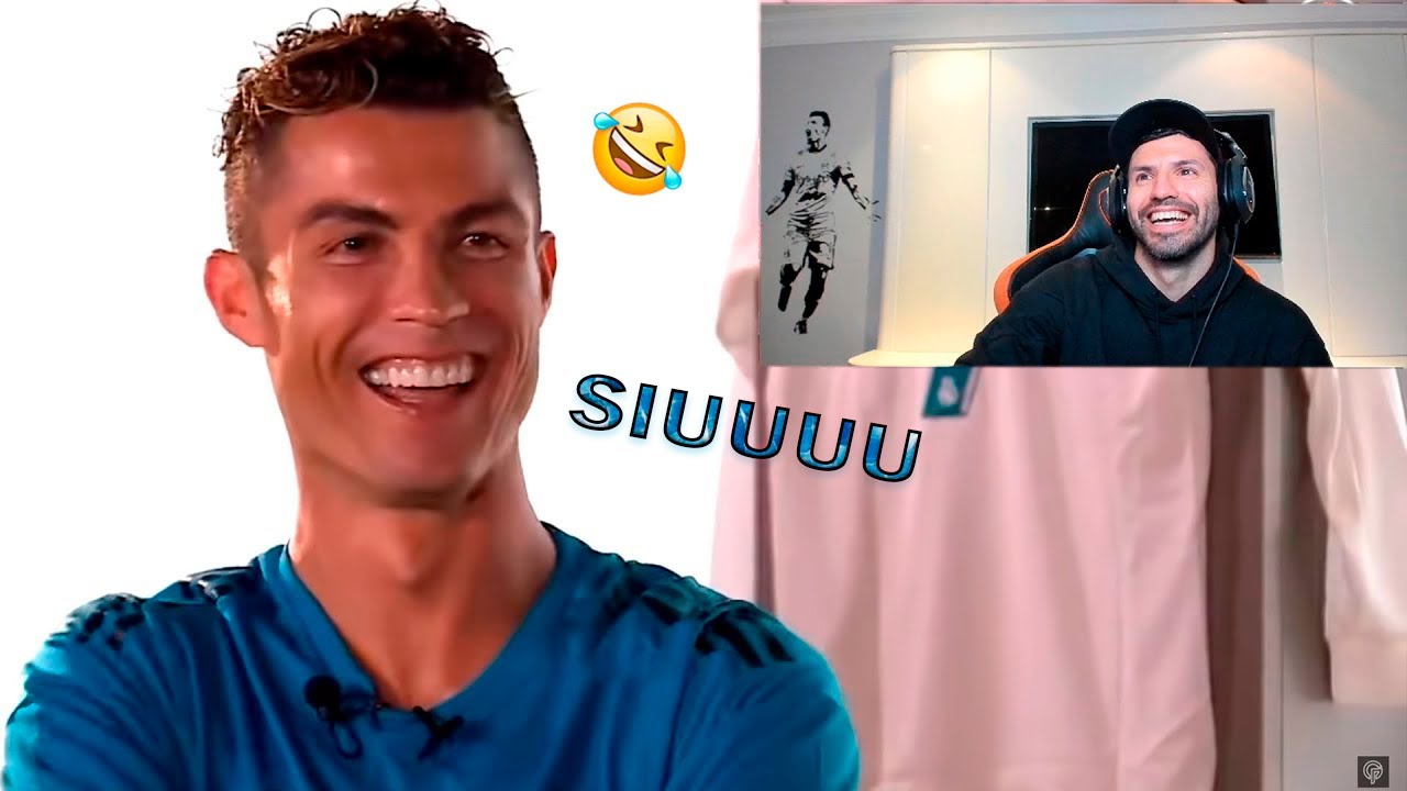 KUN AGUERO REACCIONA A LA PEOR ENTREVISTA DE CRISTIANO RONALDO