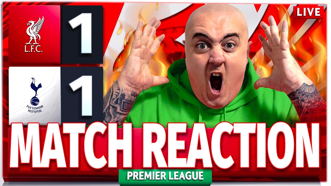LIVERPOOL vs TOTTENHAM! Craig's LIVE Match Reaction