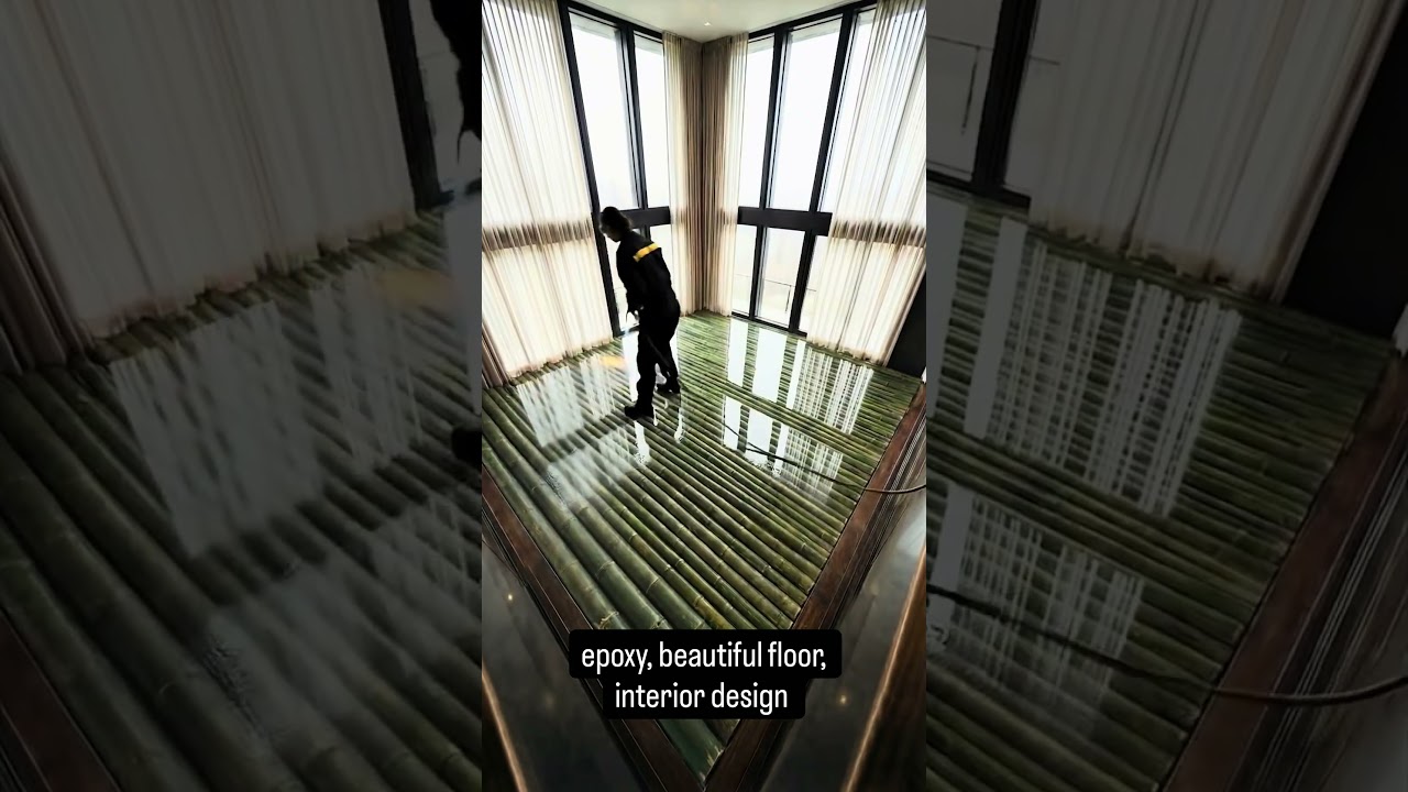 Stop❌ waste your money on￼ Normal marvel floor | try Tranding floor royal transparent ￼epoxy paint