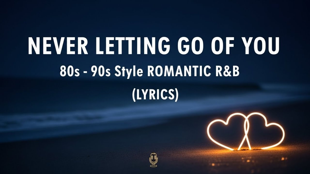 Never Letting Go of You – 80s/90s Style Soulful R&B Original Song | Romantic Slow Jam