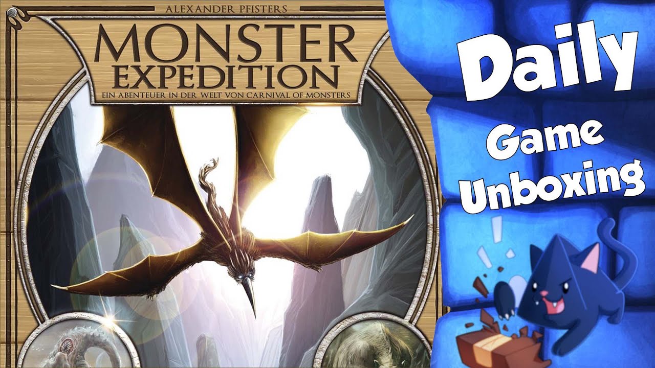 Monster Expedition - Daily Game Unboxing