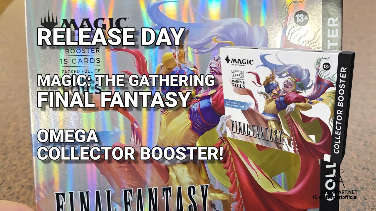 FINAL FANTASY MAGIC THE GATHERING OMEGA COLLECTOR BOOSTER 