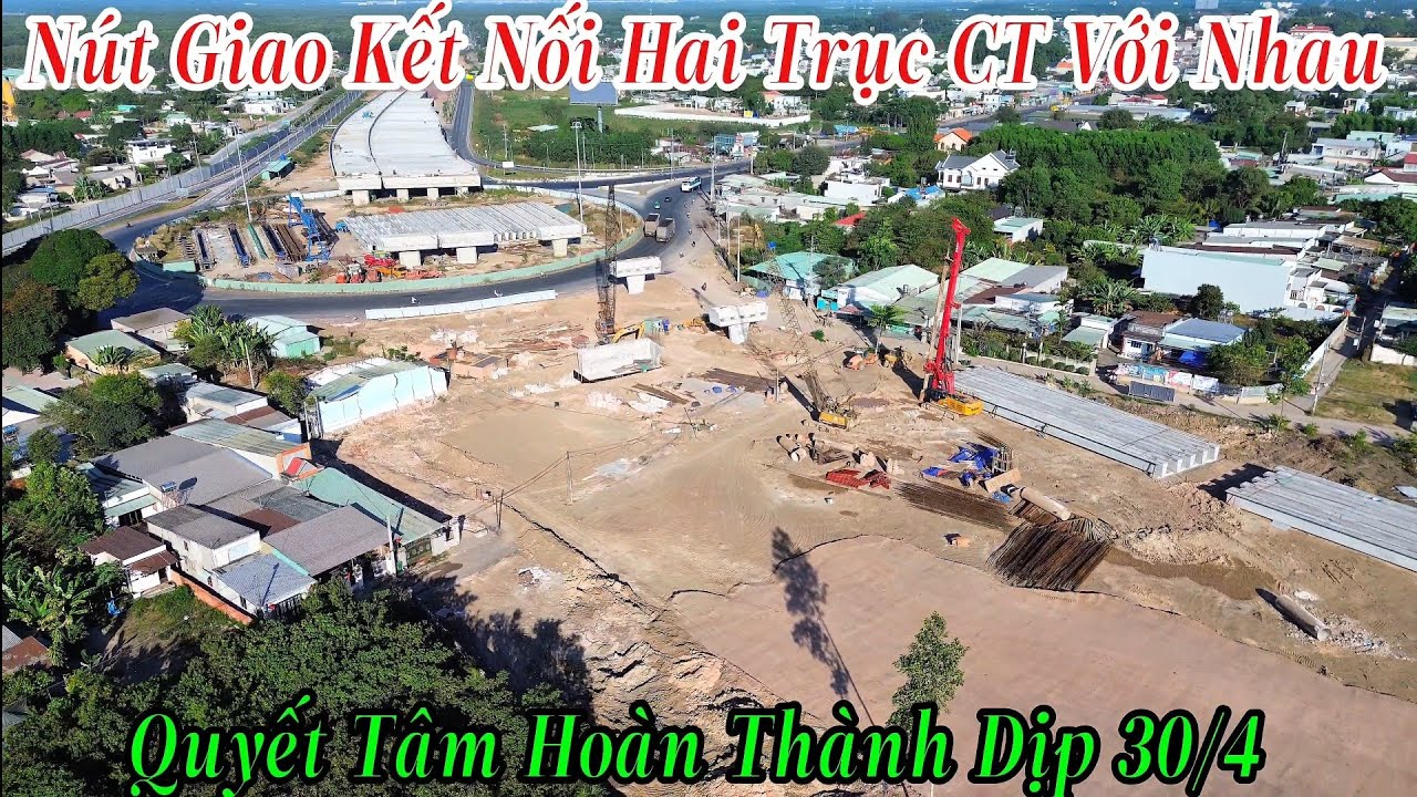 Nút Giao Kết Nối Hai Trục CT Với Nhau Quyết Tâm Hoàn Thành Trước Dịp 30/4