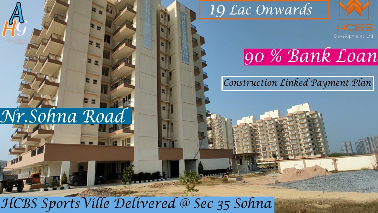 HCBS Sports Ville Sohna Sec 35 Sohna | Ready To Move & Sample Flat | PMAY Project Call @ 85060-16102