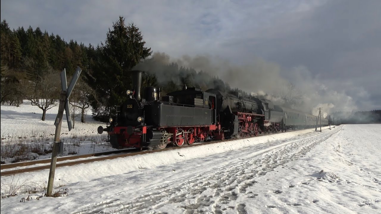 EFZ Dreikönigsdampf 2025 von Rottweil nach Münsingen und zurück mit 52 7596, 50 2273 und T3| Teil 2