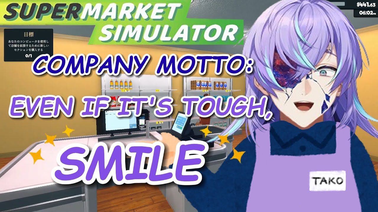 [ENG SUB] Hoshirube's First Day Working at The Supermarket! [Nijisanji]