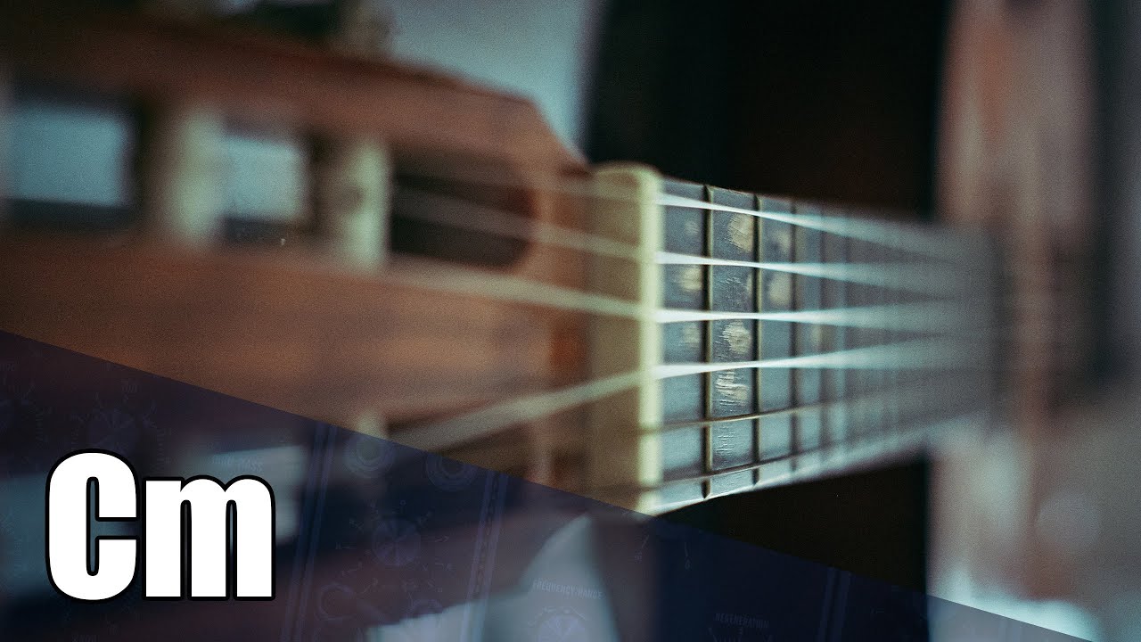 Acoustic Groove Guitar Backing Track In C Minor