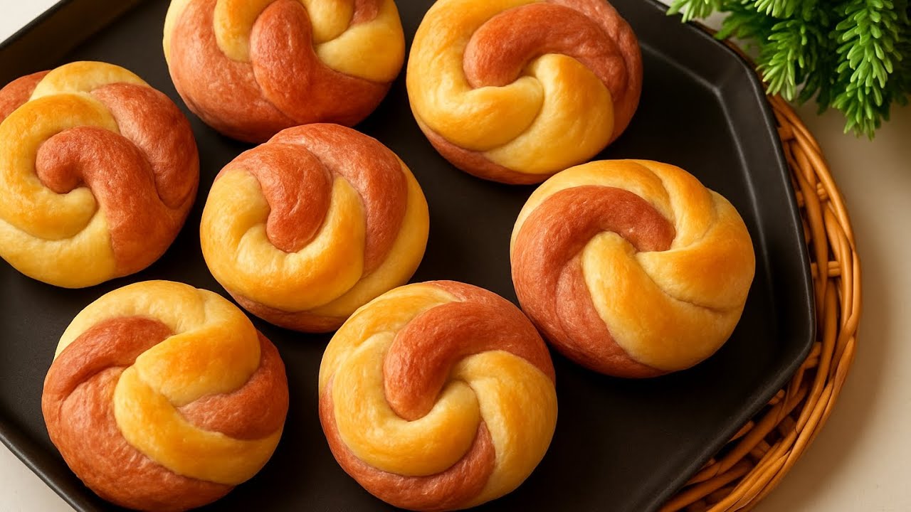 2-Color Rose Buns | Soft | Easy | Beautiful