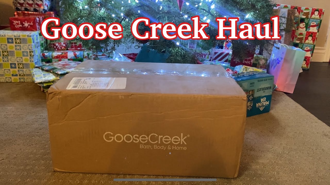 *CHRISTMAS HAUL* GOOSE CREEK CANDLE HAUL
