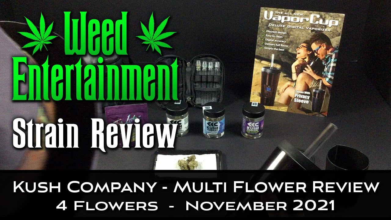 Kush Company (KushCo) - Multi Flower Review - 4 Flowers - One Winner - November 2021
