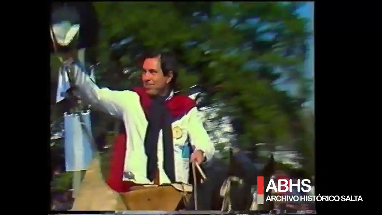SALTA NUESTRA_ DESFILE FORTINES GAUCHOS SALTEÑOS Y OTRAS PROVINCIAS-HOMENAJE A GÜEMES (JUNIO 1988)