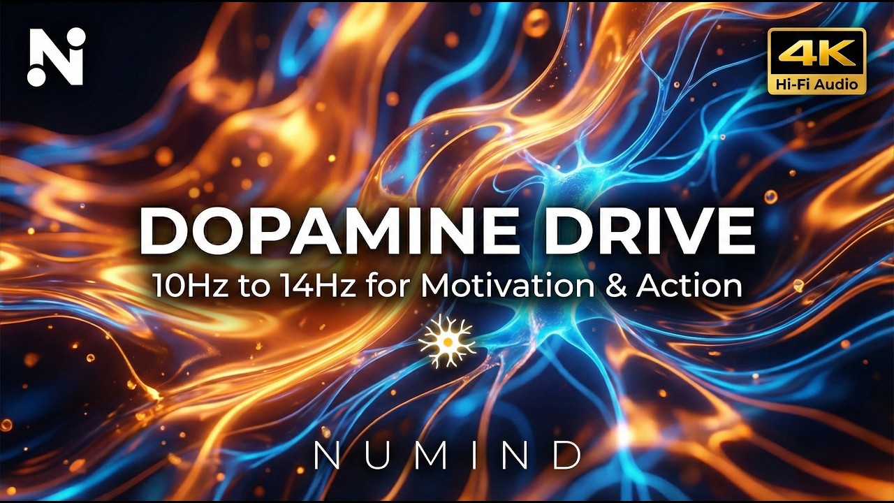 Dopamine Drive | 10Hz to 14Hz Sweep for Extreme Motivation & Action (ADHD)