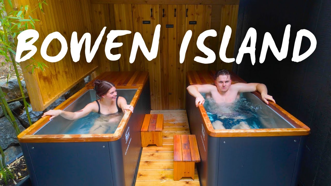 We Explored a Secret Spa on Bowen Island!