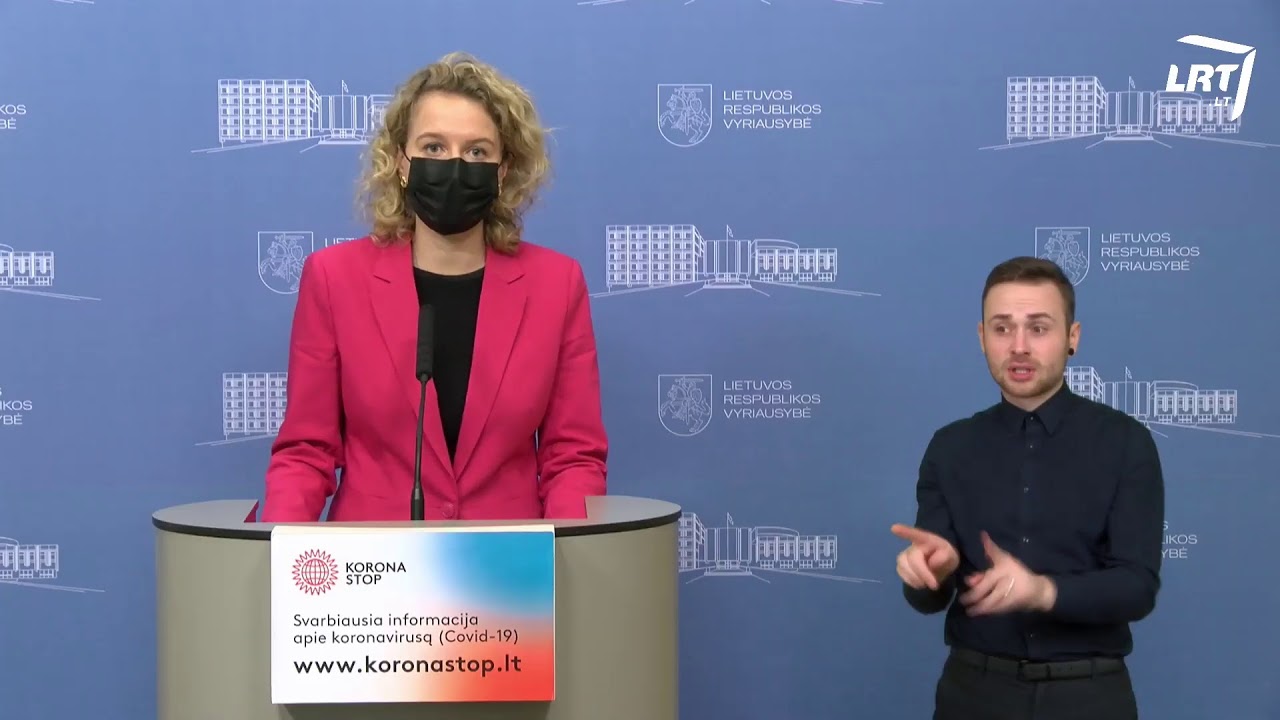 Spaudos konferencija po Vyriausybės posėdžio su ekonomikos ir inovacijų ministre Aušrine Armonaite
